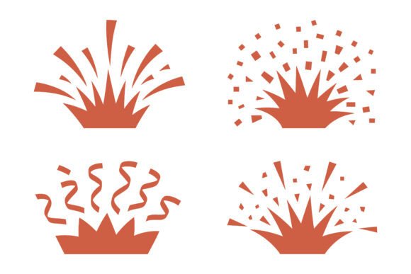 Download Confetti Popping Streamer Vector Design - Streamer Collection