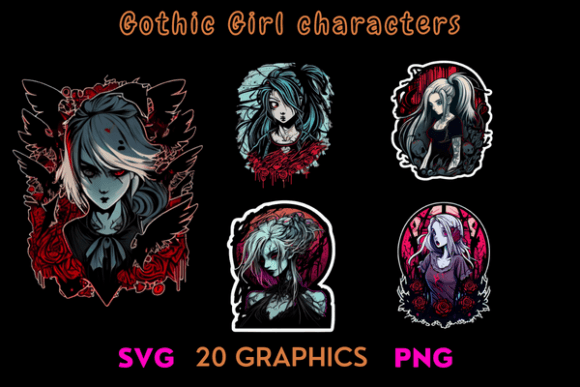 Download Gothic Girl Graphics - Premium Resources