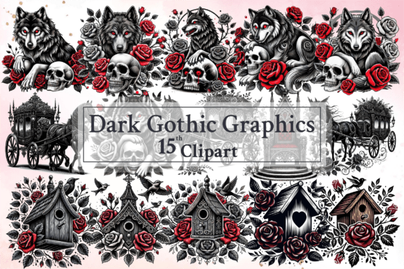 Download Dark Gothic Graphics Clipart Sublimation - Premium Resources