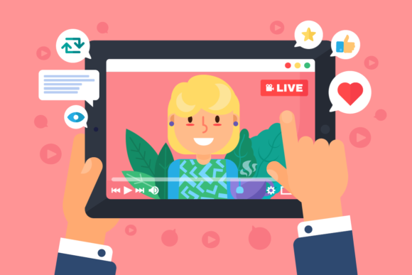 Download European Female Web Streamer Concept - Streamer Collection